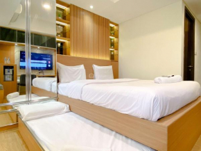 Minimalist Look Studio Room Pollux Chadstone Apartment By Travelio